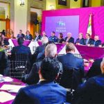 Business leaders dined on tamales last night and coughed up 1.5 billion pesos for AMLO's raffle.