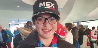 Gold medalist Luisa Wilson.