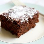 This chocolate cake is a family favorite.