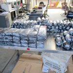 More than 1,300 kilos of narcotics were seized in San Diego and Imperial counties in California.