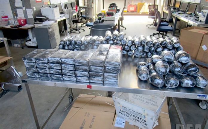 More than 1,300 kilos of narcotics were seized in San Diego and Imperial counties in California.