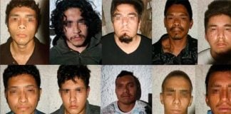 CJNG suspects arrested in Cancún.