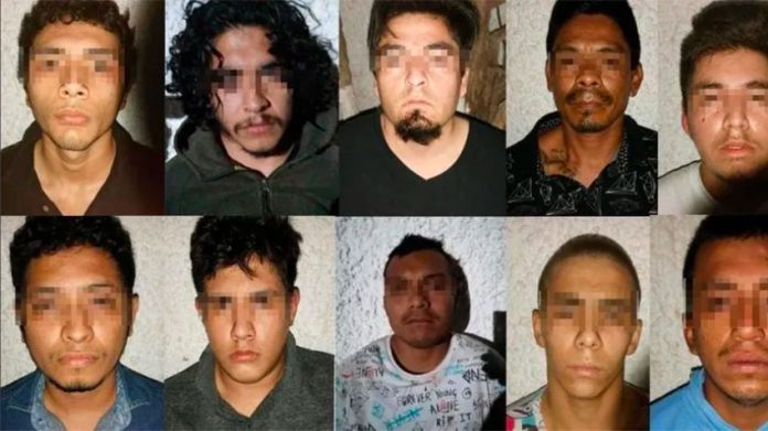 CJNG suspects arrested in Cancún.