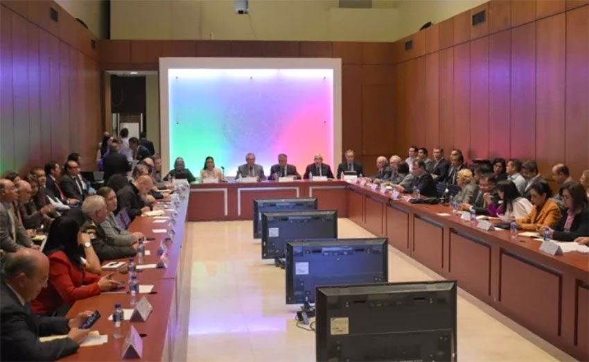 The General Health Council met in Mexico City on Thursday afternoon.