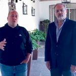 Governor Alfaro and Health Minister Petersen in a video released Wednesday.