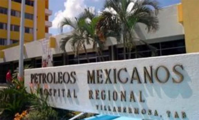 The Pemex Regional Hospital in Villahermosa.