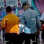 An actor shows how easy it is to nab a wallet.