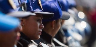 Female police are also targets of sexual harassment.