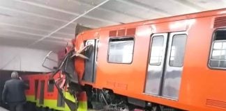 Tuesday's train crash on the Metro.
