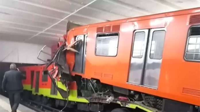 Tuesday's train crash on the Metro.