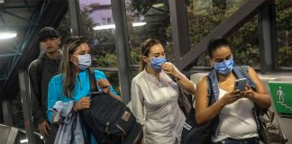 Face masks are becoming more common throughout Mexico in the face of the coronavirus pandemic.