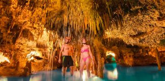 Xcaret's Xplor Park, located on the Riviera Maya in Quintana Roo.