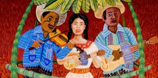 Tarango Florido, a painting by Alec Dempster.