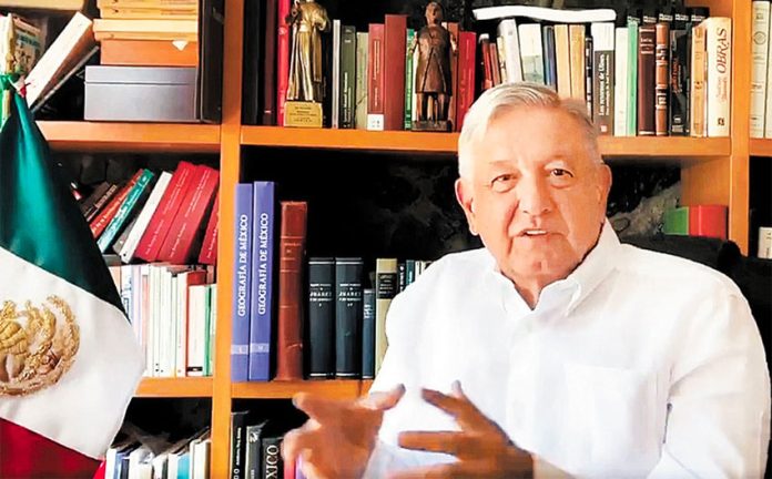 López Obrador commended Mexicans for staying at home, one day after thousands of people descended on fish markets.