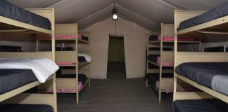 A navy hospital ward in Mexico City is ready for Covid-19 patients.