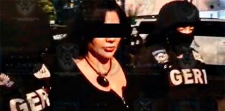 La Cecy, arrested in Mexico City.