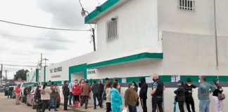 The Tijuana clinic where 21 workers have been infected with Covid-19.