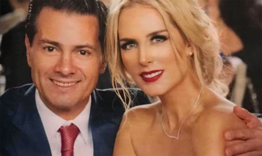Peña Nieto has kept a low profile since he left office, but has been seen occasionally with model Tania Ruiz.