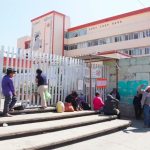 The Oaxaca hospital from which equipment was stolen.