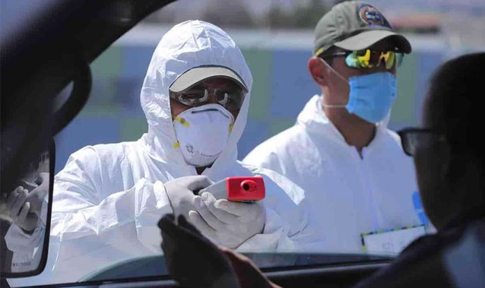 Authorities in Jalisco are checking the temperature of travelers entering the state.