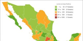 Coronavirus cases as of Thursday evening.
