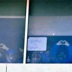 Hospital personnel in Monclova show their resolve to beat the coronavirus.