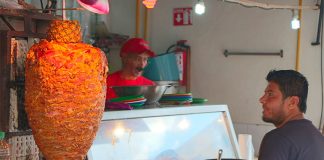 Shepherd's tacos, commonly known as tacos al pastor