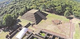 Tingambato, Michoacán, site of three ancient settlements.