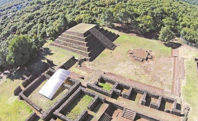 Tingambato, Michoacán, site of three ancient settlements.