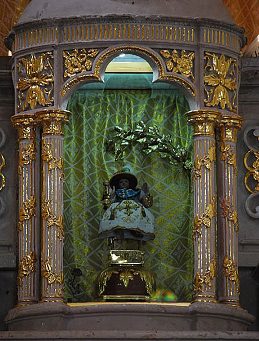 The Holy Child of Atocha in Plateros, Zacatecas.