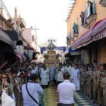 A procession at the basilica of the Virgin of San Juan de los Lagos in Jalisco.