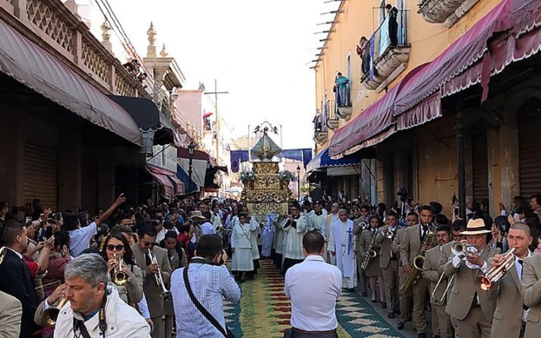Most pilgrimages and sanctuaries are now Catholic but roots are pre-Hispanic