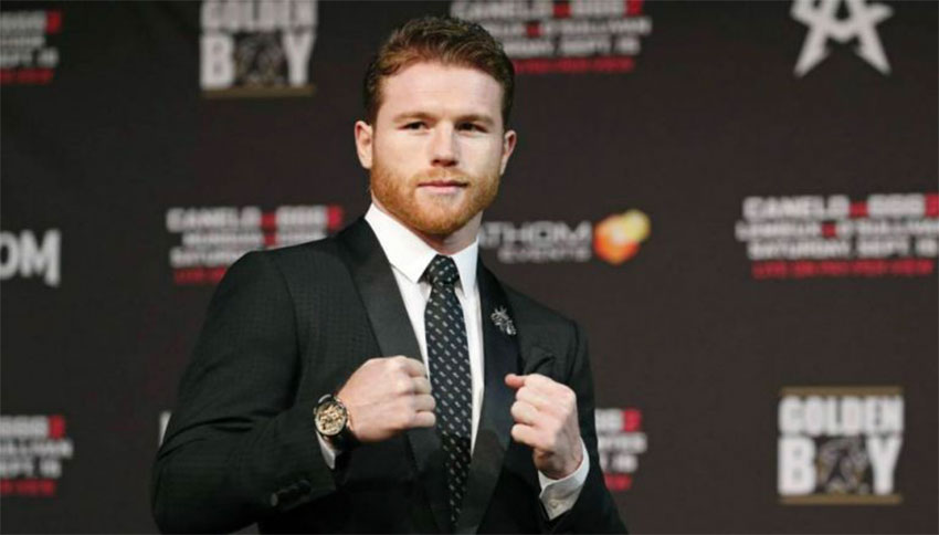 The coronavirus has affected Canelo Álvarez's earnings, which were down from $75 million in 2019.
