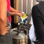 Brewing beer at Capucha in Oaxaca city.