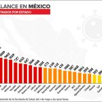 Coronavirus cases in Mexico as of Thursday evening.