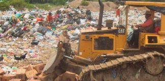 Boxes of beer are destroyed in Tabasco.