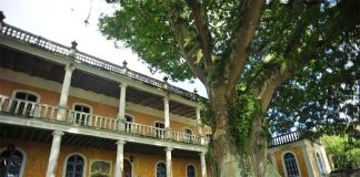 La Ceiba, a former hacienda in Veracruz that is now home to La Ceiba Gráfica.