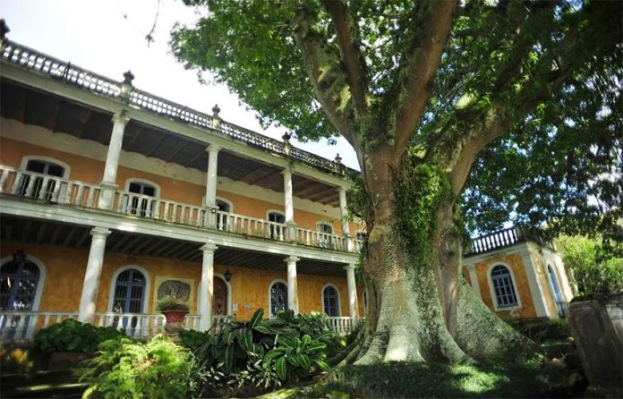 La Ceiba, a former hacienda in Veracruz that is now home to La Ceiba Gráfica.