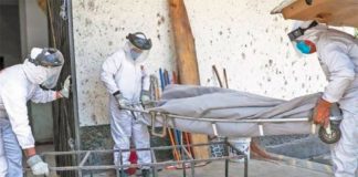 Reports that Mexico City crematoriums were being overwhelmed first appeared on the weekend.