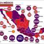 Mexico recorded 353 Covid-19 deaths on Tuesday