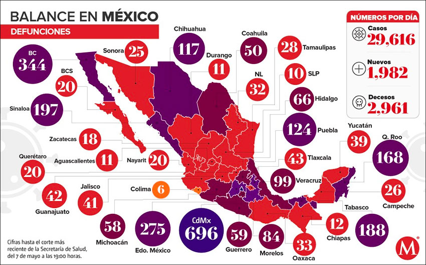 The coronavirus death toll was approaching 3,000 as of Thursday evening