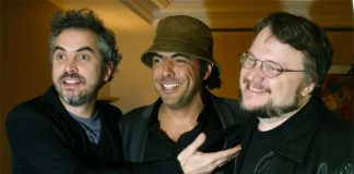 Filmmakers, from left, Cuarón, Iñárritu and del Toro argued successfully against elimination of fund.
