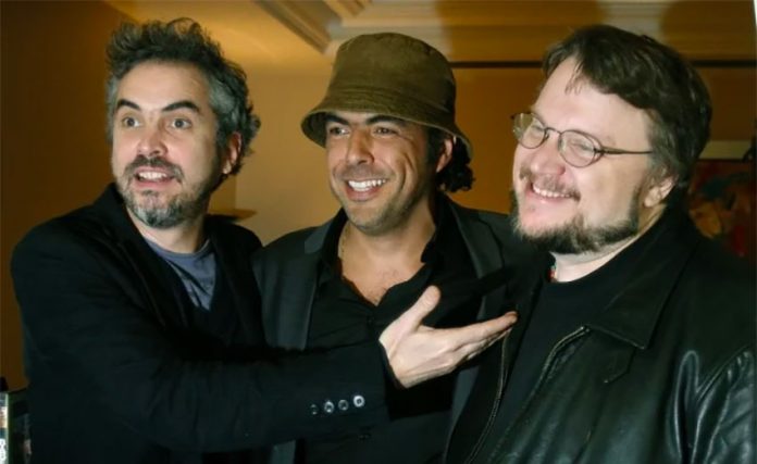 Filmmakers, from left, Cuarón, Iñárritu and del Toro argued successfully against elimination of fund.