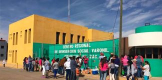 The Zacatecas prison from which 12 prisoners escaped.