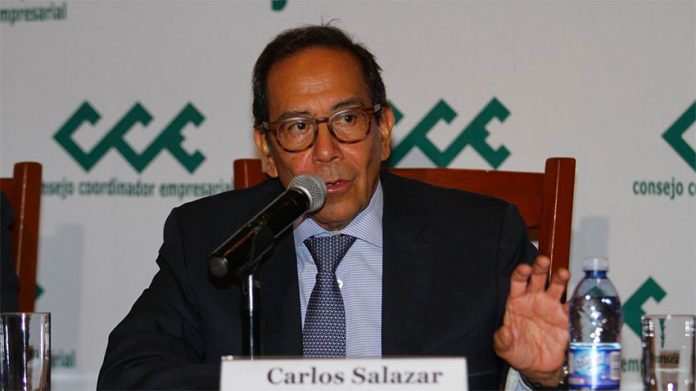 CCE chief Salazar: private sector needs help to reactivate the economy.