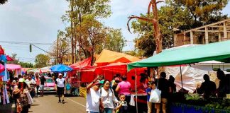 Many tianguis have now been closed by the coronavirus.
