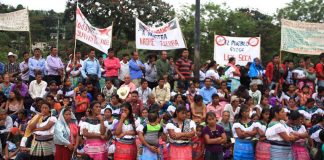 maya train protest