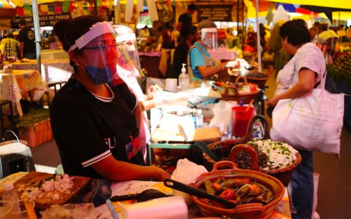 Market vendors will be paid to stay home in Mexico City.