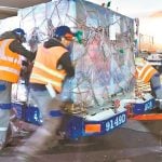 A shipment of ventilators arrives in Mexico from the US.
