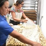 Making alegría in Tulyehualco, a center for the cultivation of amaranth.